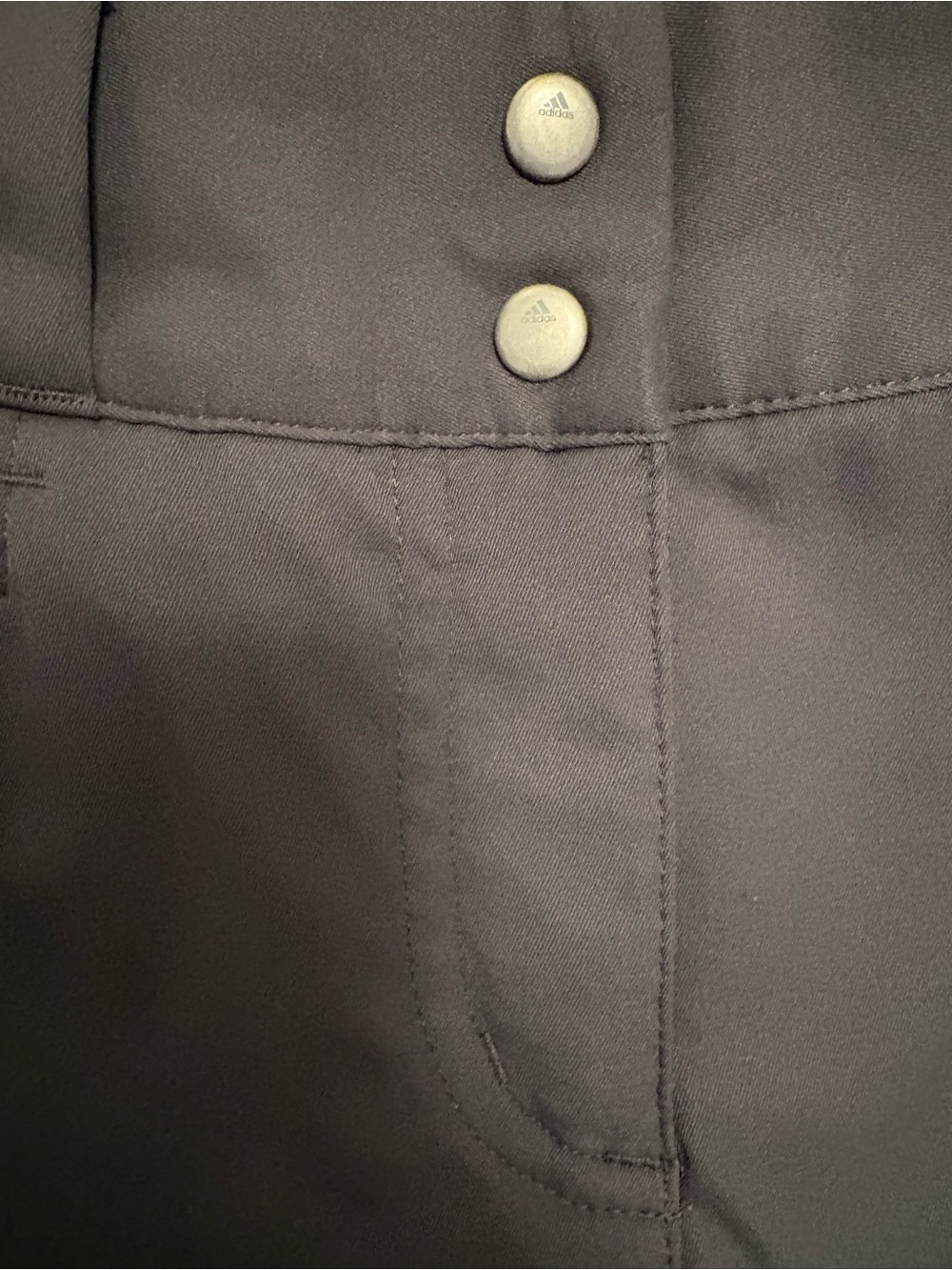 Gray Golf Skort with Double Snap Waist - sz 4 - Picture 5 of 6